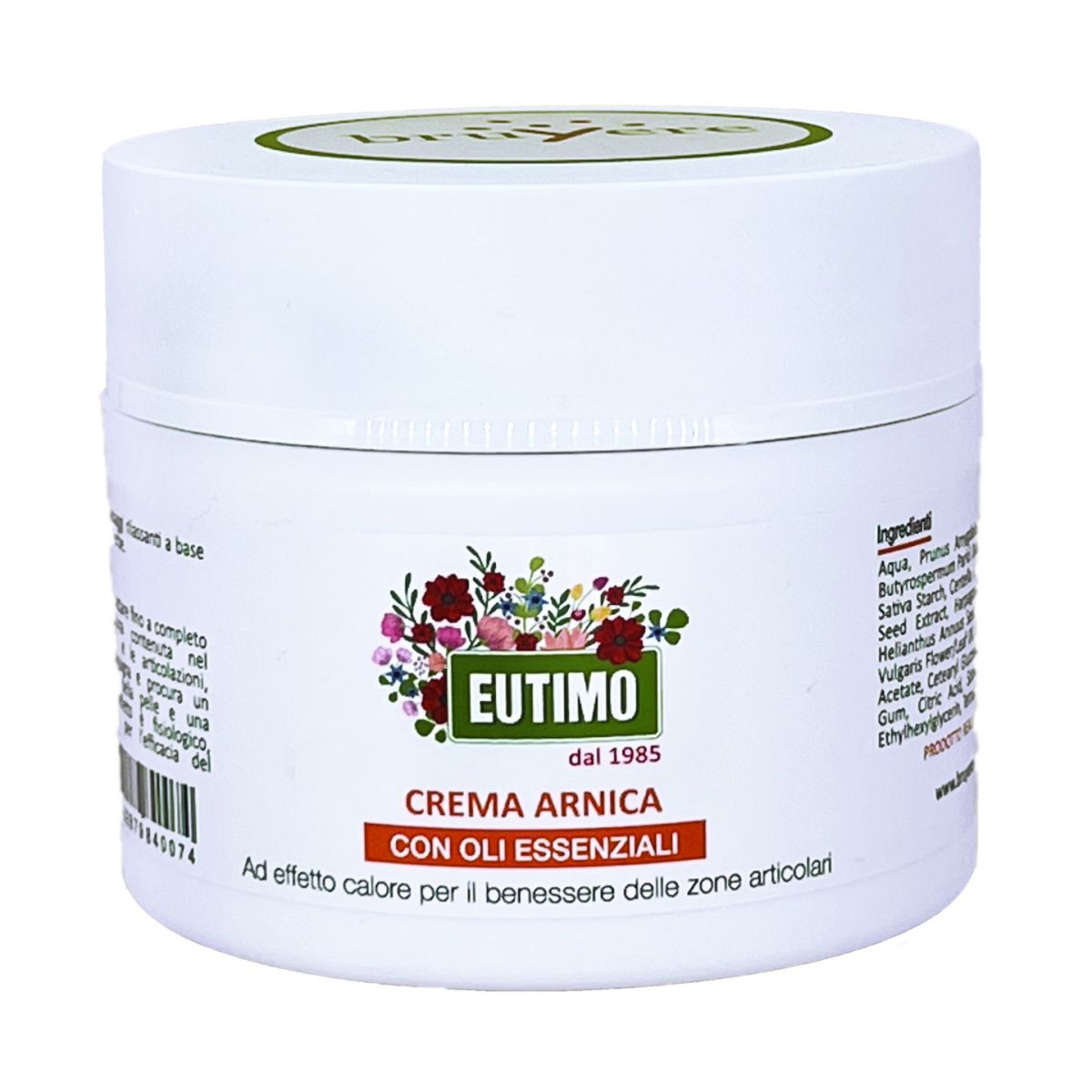 crema arnica con oli essenziali