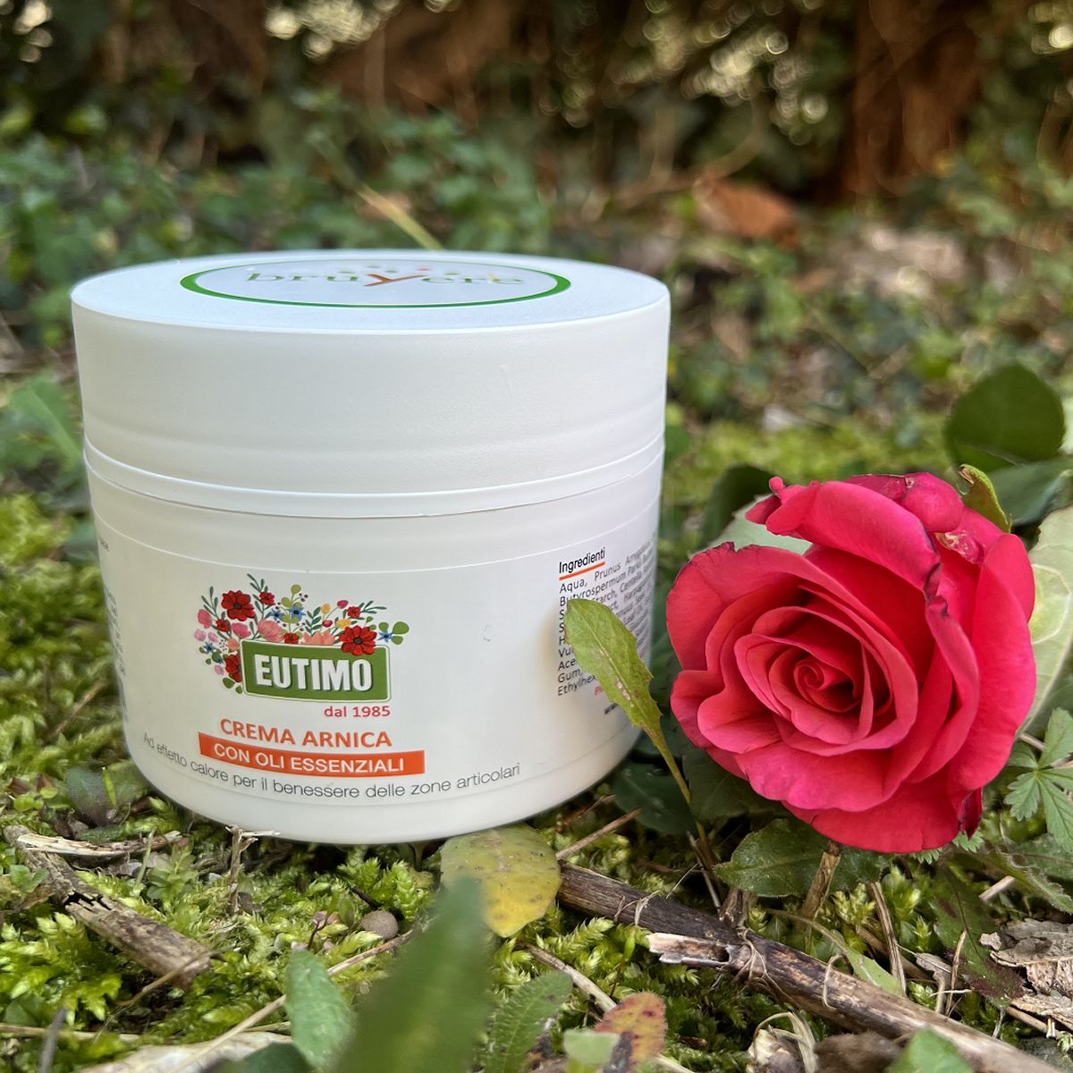 Crema arnica con oli essenziali