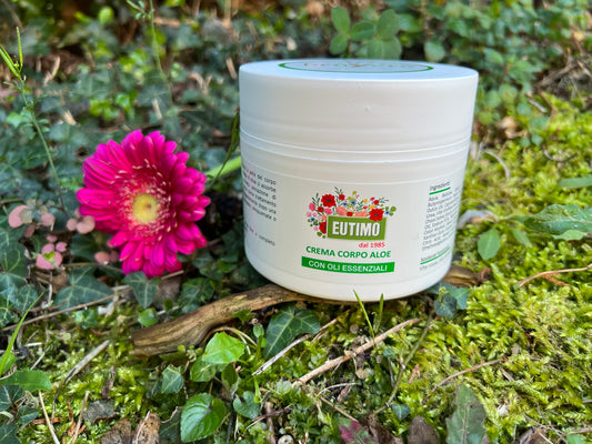 Crema corpo aloe con oli essenziali