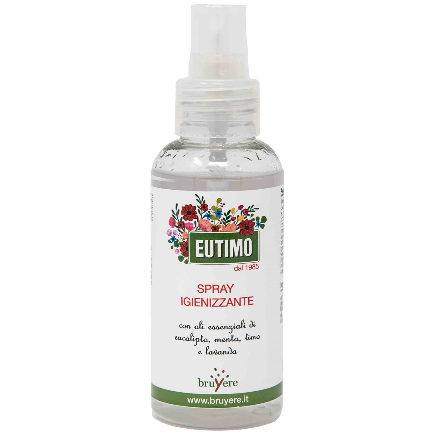 Spray Igienizzante con Oli Essenziali 100 ml